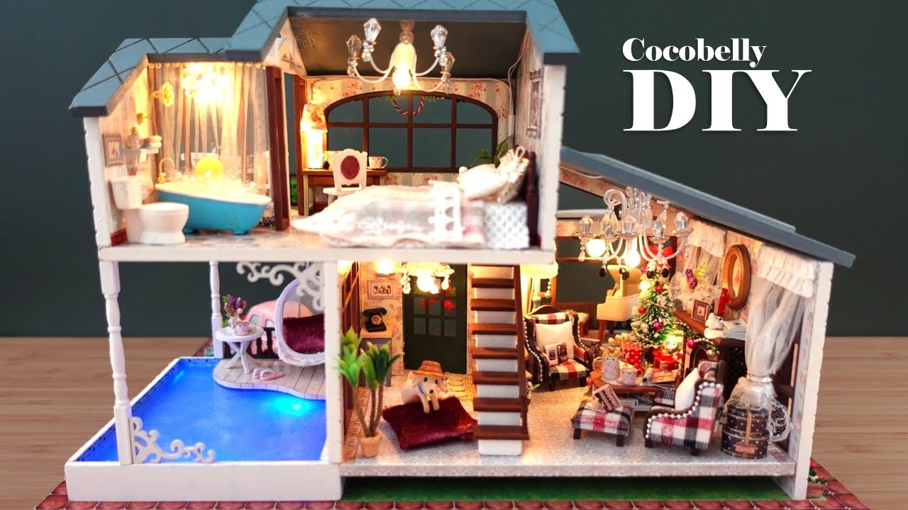 London Holiday | DIY Miniature Dollhouse Crafts | Relaxing Satisfying Video