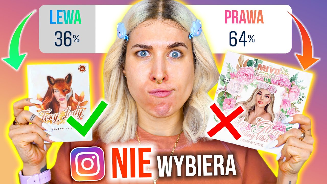♦ INSTAGRAM (nie) WYBIERA mój makijaż! #4 ♦ Agnieszka Grzelak Beauty