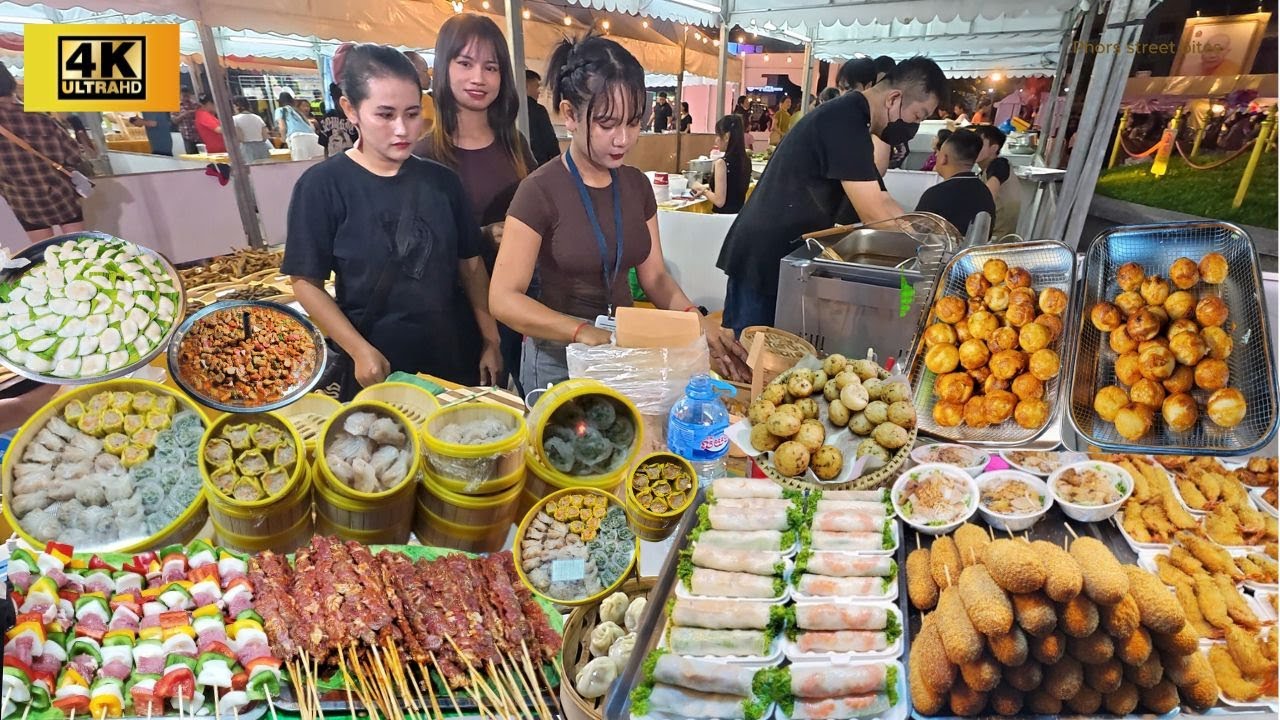 Hidden Food Gems of Cambodia You've Never seen - walk street Cambodia