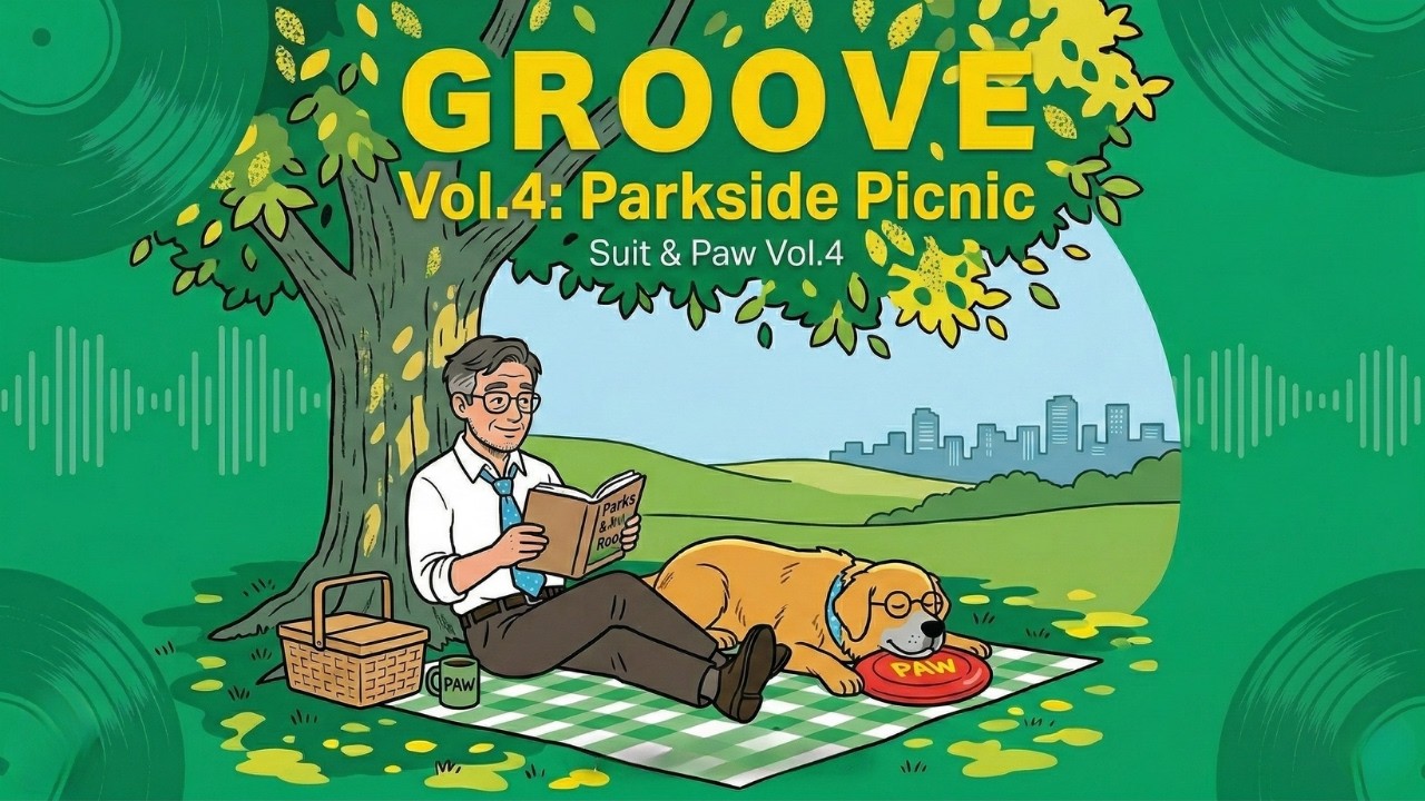 [Lo-fi / Chill] Parkside Picnic - Suit & Paw Vol.4 | Spend the afternoon with us 🌿✨