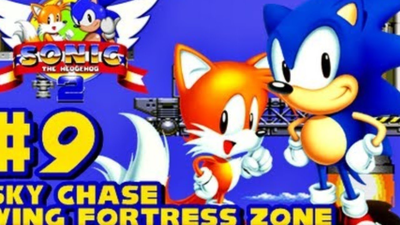 Sonic 2 Прохождение-Sky Chase & Wing Foress zone #9