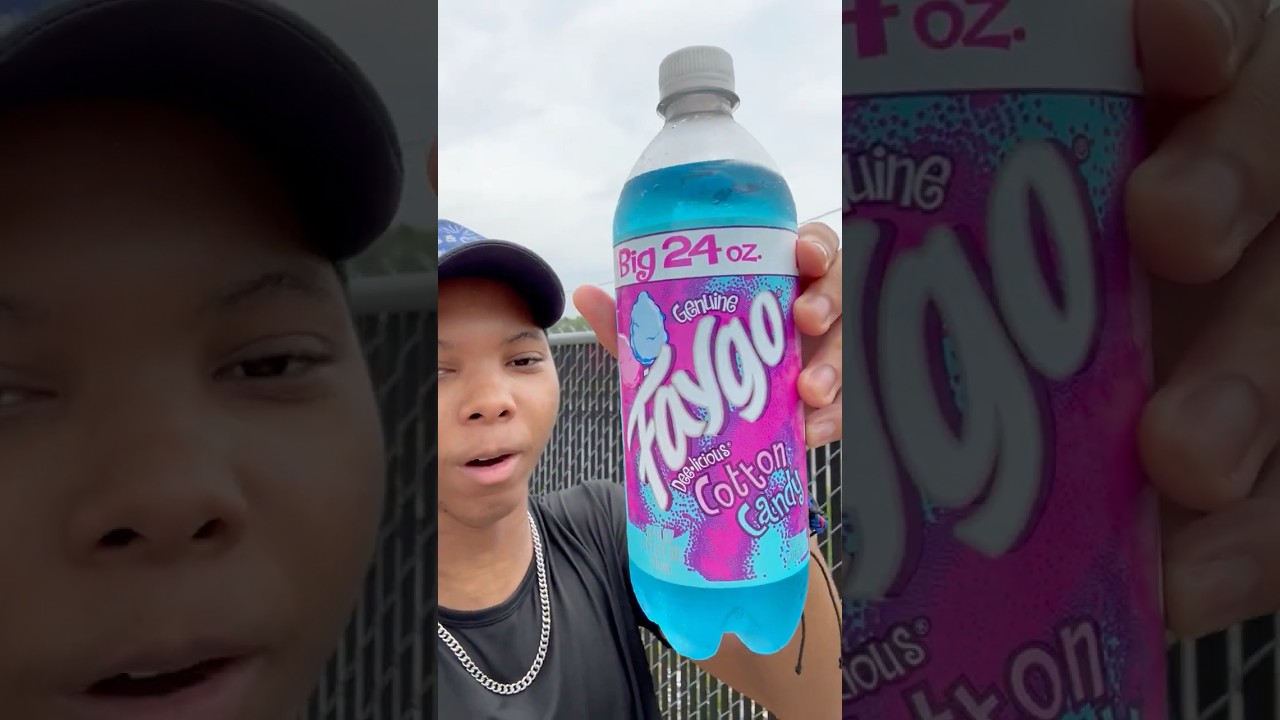 trying the RARE, ELUSIVE cotton candy Faygo!
