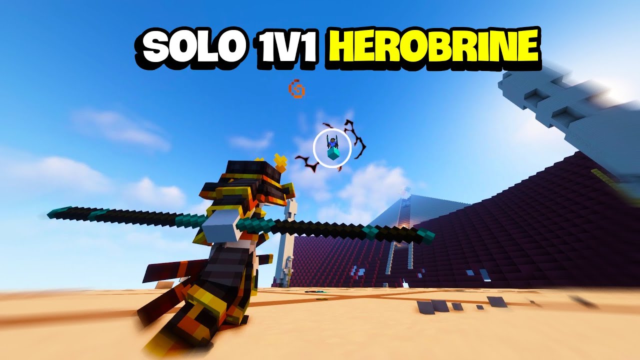 Cách NGƯỜI GIÀ SOLO HEROBRINE Trong Annoying Villagers Mod