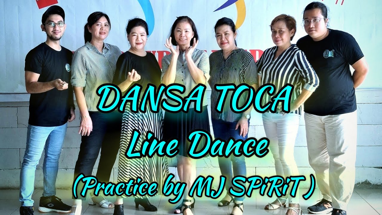 DANSA TOCA LINE DANCE PRACTICE by MJ SPIRIT #linedance #practice #linedancelover #linedance2025