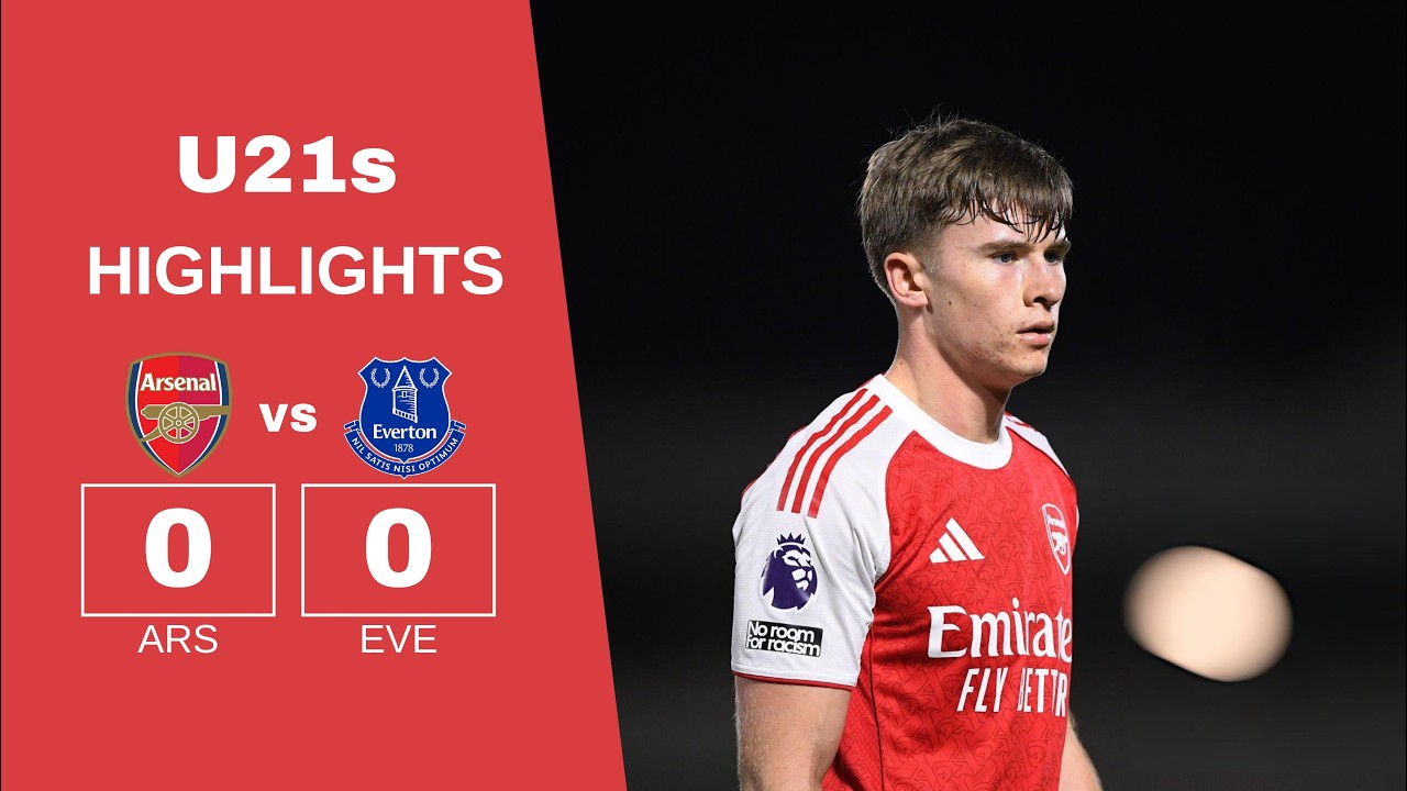 Arsenal U21 0-0 Everton U21 | PL2 Highlights | Evan Mooney & Jaden Dixon Debut (06/02/26)