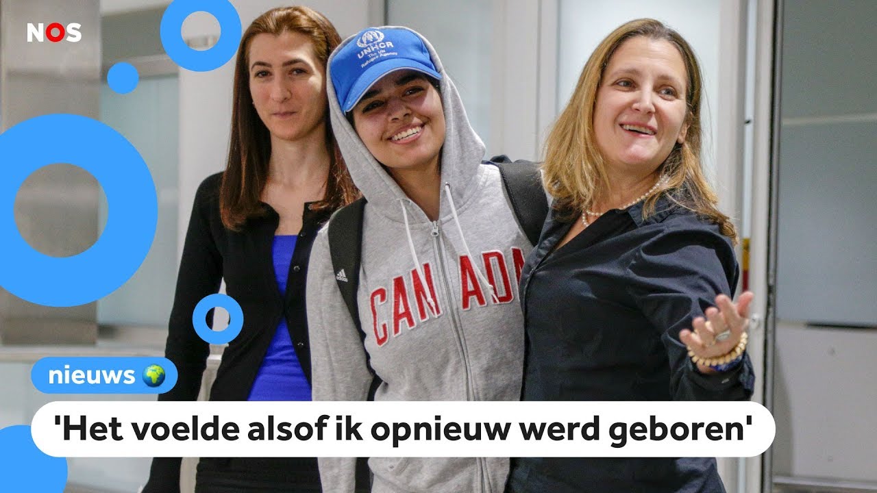 Rahaf vertelt over vlucht uit Saudi-Arabië