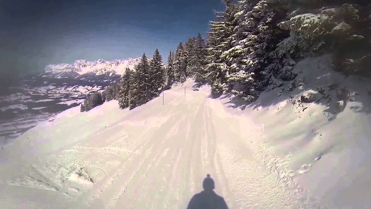 Harschbichl  Skiabfahrt St. Johann in Tirol / Oberndorf