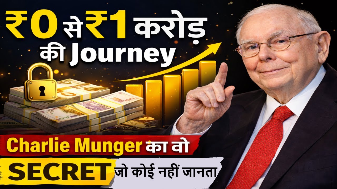 ₹0 से ₹1 करोड़ तक कैसे पहुँचे Charlie Munger? वो Secret जो किसी ने नहीं बताया | Real Story