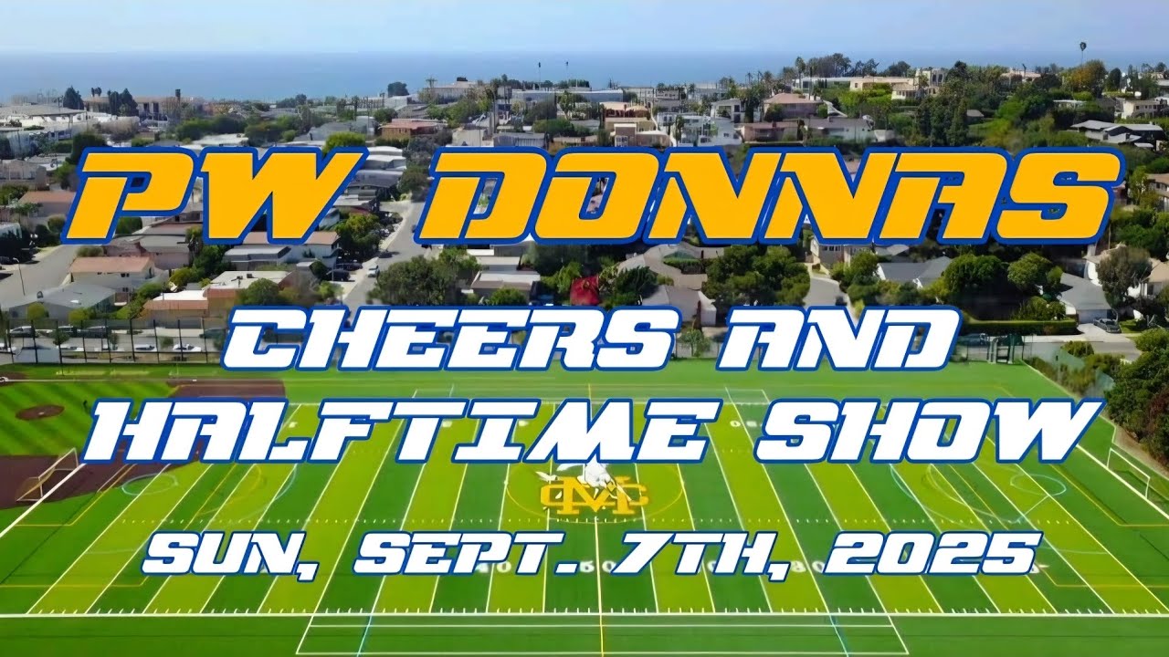 Pico Rivera Donnas - PeeWee - Cheers & Halftime Show - Sunday, 09.07.2025