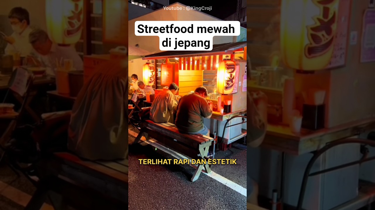 Warung Kaki Lima Di Jepang Sangat Rapi Dan Estetik👨‍🍳 