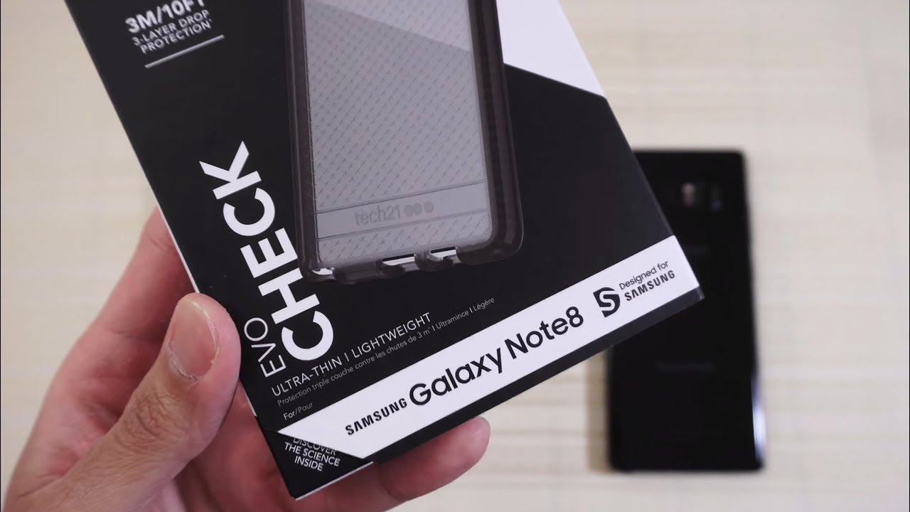 Tech21 Evo Check Case for Samsung Galaxy Note 8!