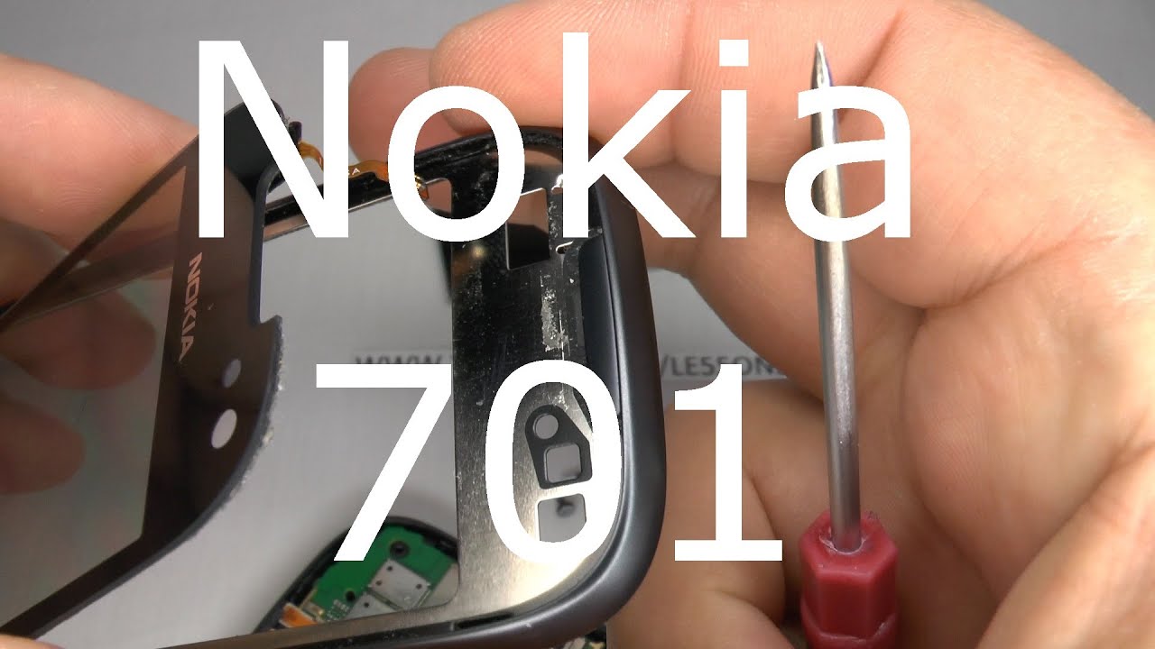 Nokia 701 Disassembly & Assembly - Digitizer Touch Screen & Display Replacement