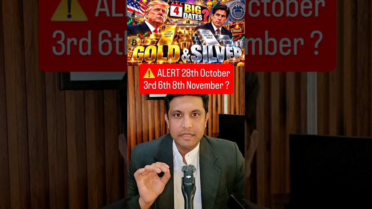⚠️ ALERT 4 KEY DATES FOR GOLD SILVER BITCOIN ! Volatility Alert - Big Days That Could Shake Market