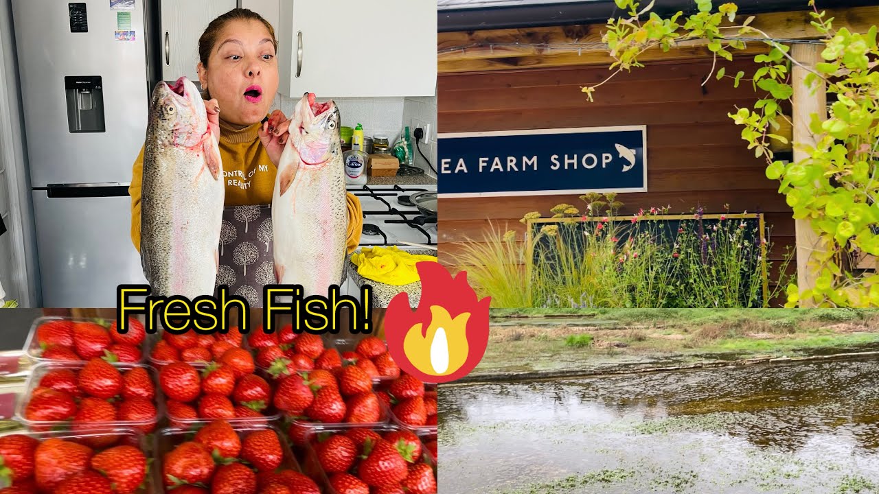 Fresh Fish Fry! #nepalivlog #farm  #uk