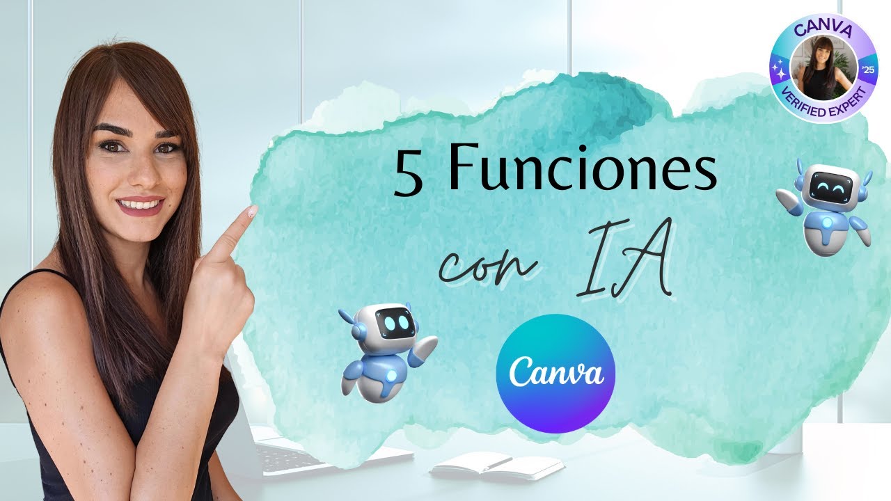 🤯 ¡Canva lo hace TODO por ti! 💙 5 funciones con IA 🤖 que no estás usando aún