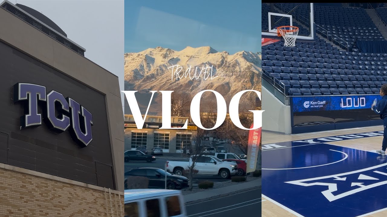 WE PLAYED TWO BIG 12 TEAMS IN THE SAME WEEK | TRAVEL VLOG