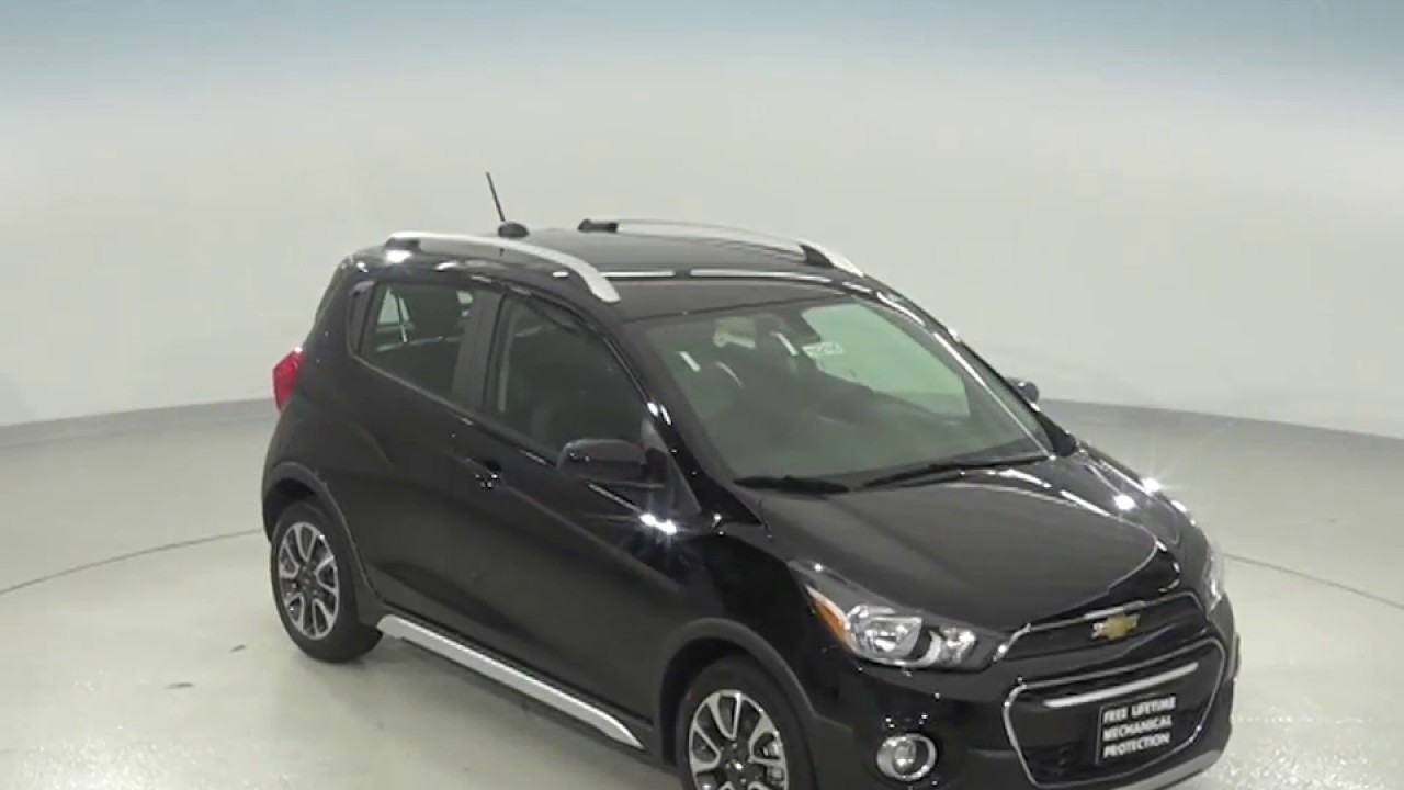 182105 - New, 2018, Chevrolet Spark, ACTIV, Hatchback, Black, Test Drive, Review, For Sale -