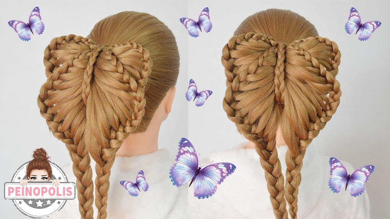 Peinado: TRENZA de MARIPOSA - Butterfly Braid | Peinados para Niñas