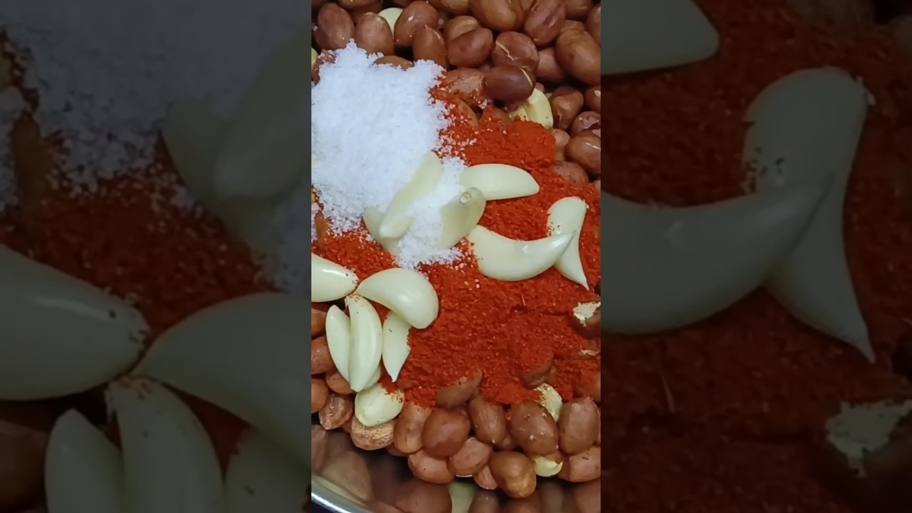 🌶🥜 Peanut & Chilli Powder | Palli Karam Podi Recipe | Spicy Andhra Style
