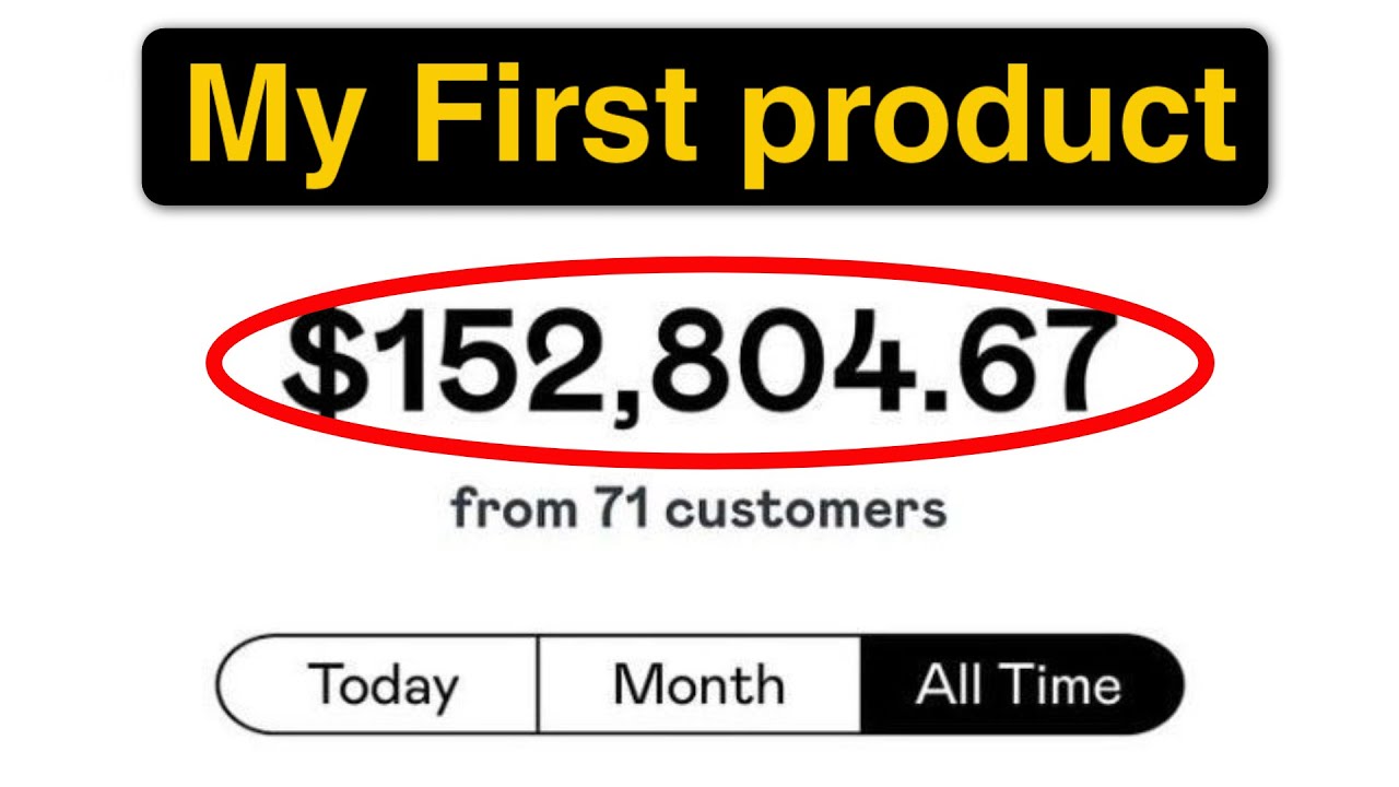 I Sold My First Digital Product With Zero Followers (realistic results)