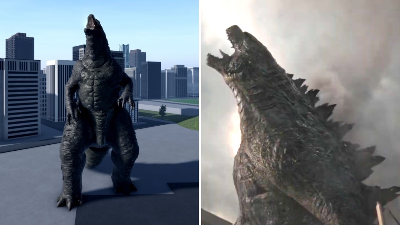 Godzilla 2014 Remodel Kaiju Alpha & Film Comparison