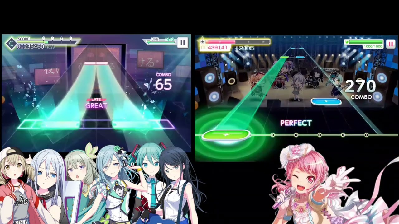 Project sekai VS Bang Dream 