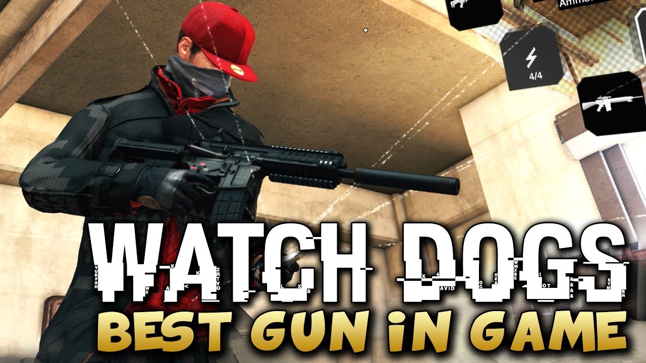 Watch Dogs - BEST GUN IN THE GAME LOCATION ! (Watch_Dogs Guns) - PS4/XBOX/PC !