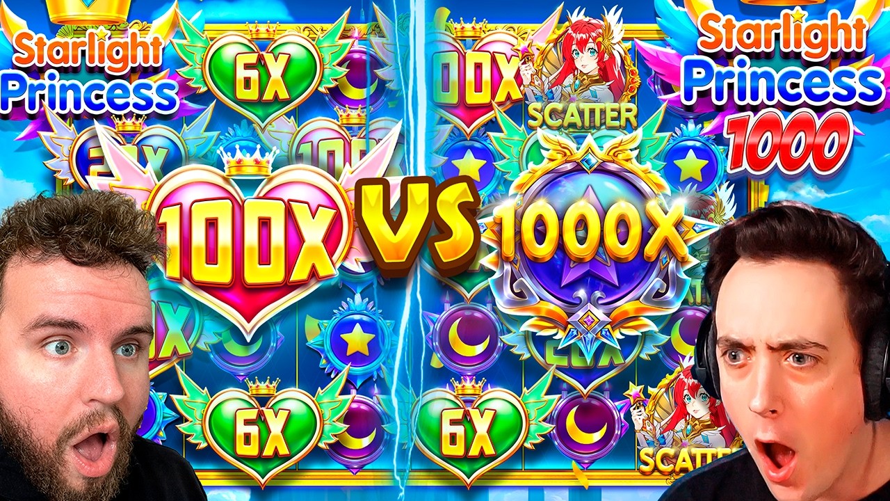 STARLIGHT PRINCESS 1000 vs STARLIGHT PRINCESS