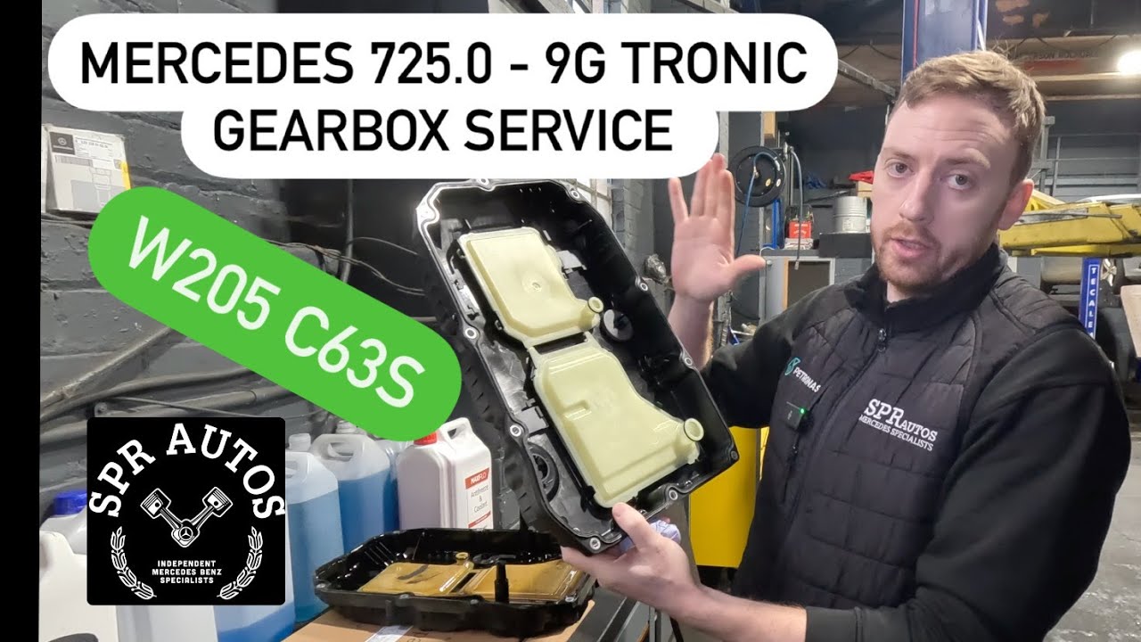 Mercedes w205 C63s 9G-TRONIC Gearbox service & Differential oil service