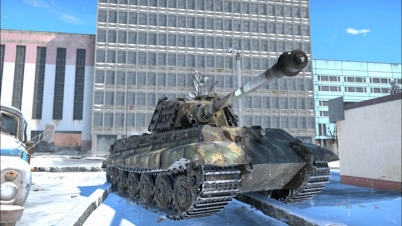 No mercy in the Tiger II - 16 kills
