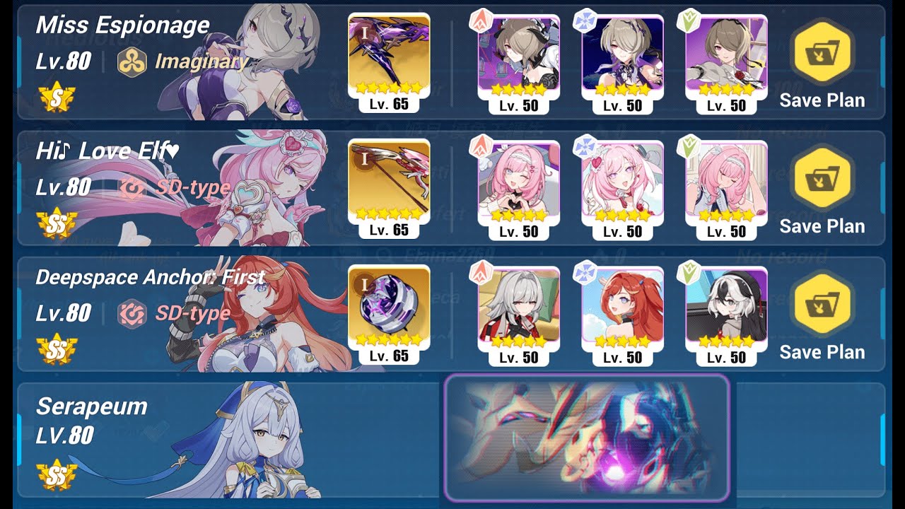 HI3 8.6 BETA Abyss | New Valkyrie - Miss Espionage (S0+1), SS Serapeum on Lightning Husk - Mysticism