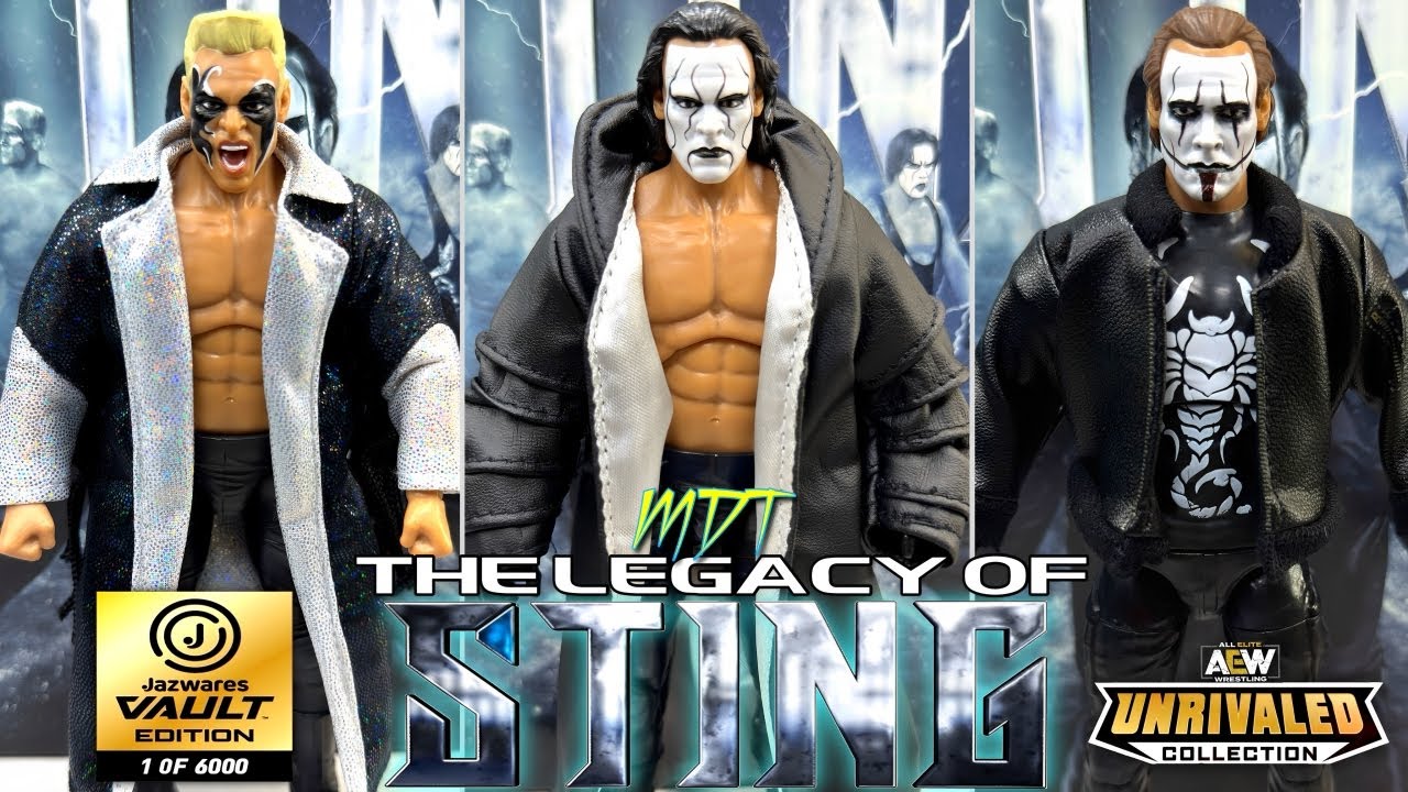 AEW LEGACY OF STING 3-PACK BOX SET REVIEW!