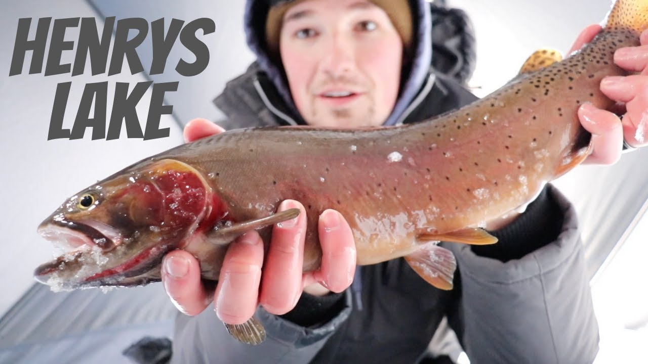 Henry's Lake Ice Fishing