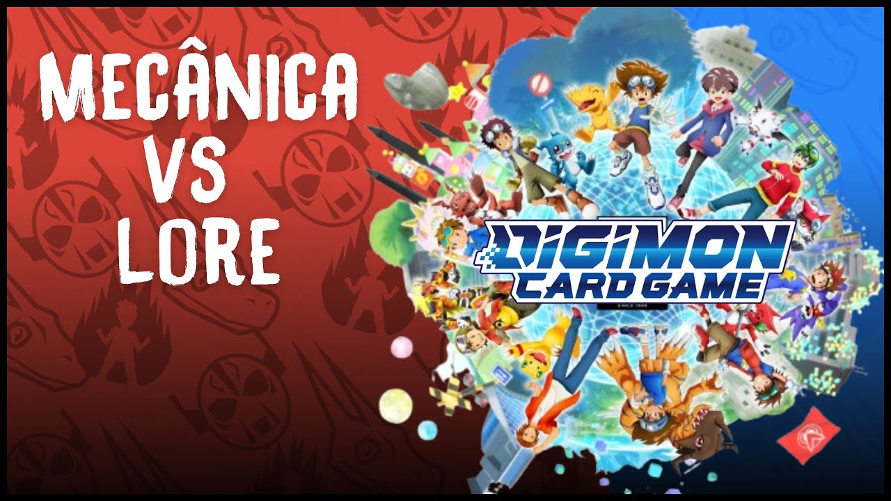 Como a lore vira mecânica no Digimon Card Game