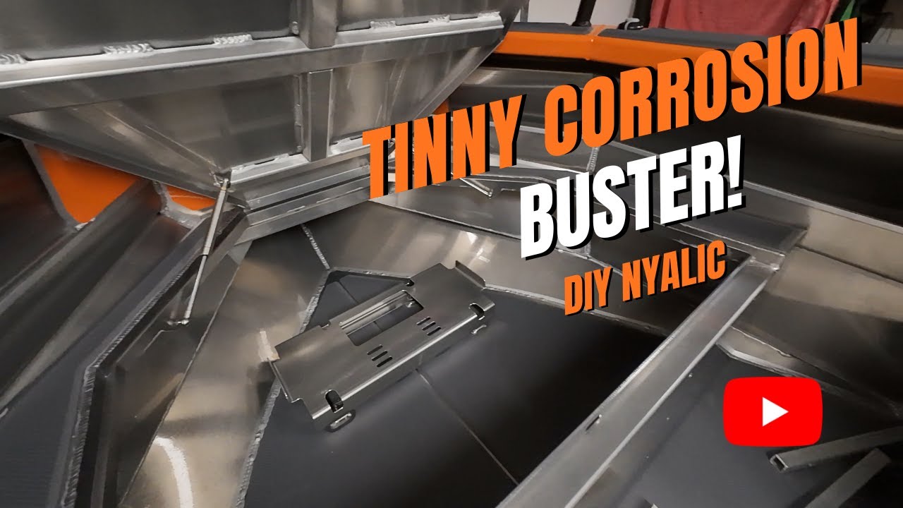 TINNY CORROSION BUSTER! HOW TO DIY NYALIC ADVANCED CLEAR COAT