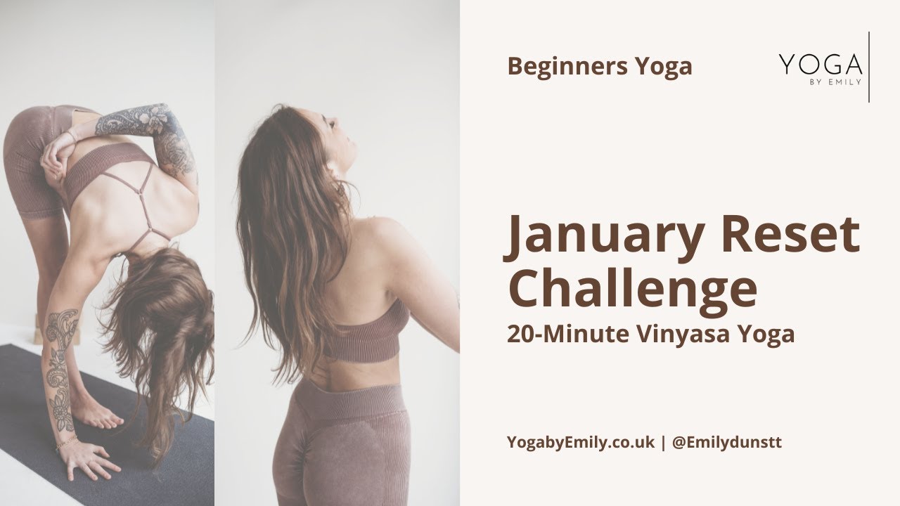 January Reset Challenge Week 4  | 25-Minute Vinyasa Flow | Morning Yoga Reset