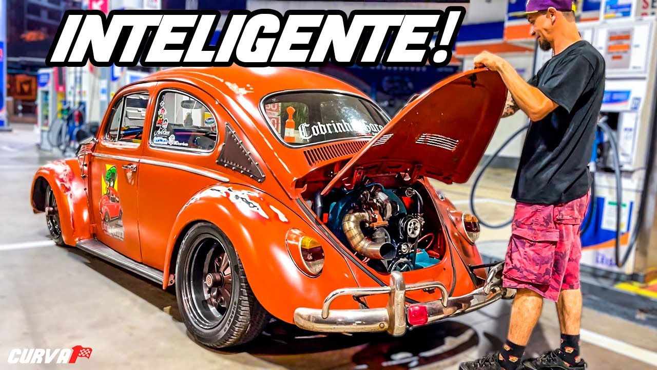 OLHA O QUE ELE FEZ NO MOTOR DESSE FUSCA!! 😱