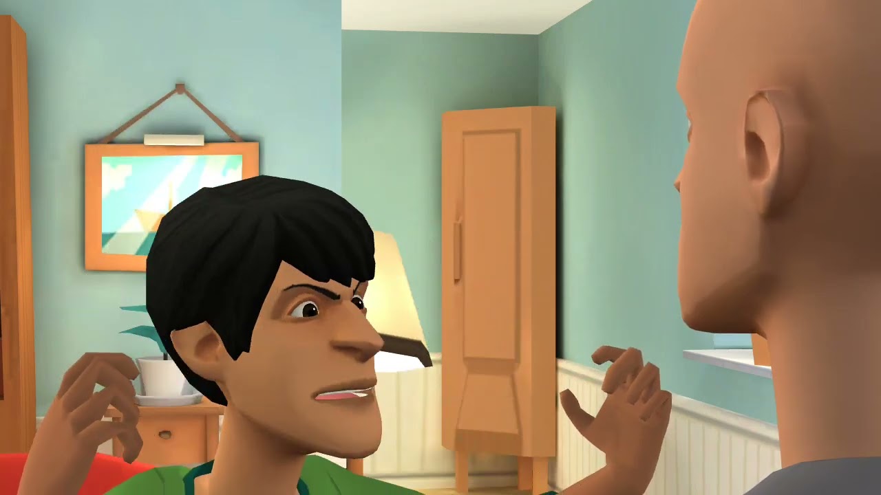 Classic Caillou Calls School Janitor “The Toilet Man”/Grounded