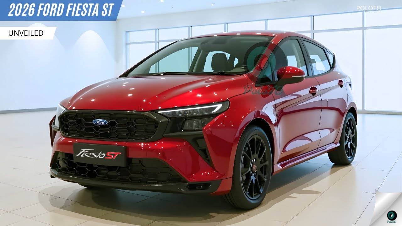 2026 Ford Fiesta ST zaprezentował - idealny kompromis między prędkością, stylem i praktycznością!