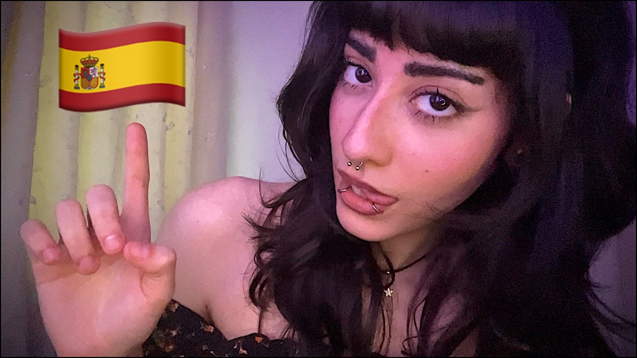 ASMR em Espanhol 🇪🇸 (tentando falar) - sons de mãos, de boca e +!