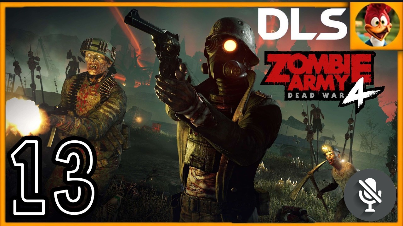 Zombie Army 4 Dead War Прохождение DLC Без Комментариев Часть 13 - Фатальная Ошибка