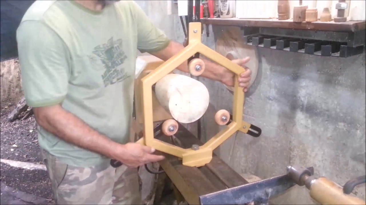 #3 Luneta para torno de madeira