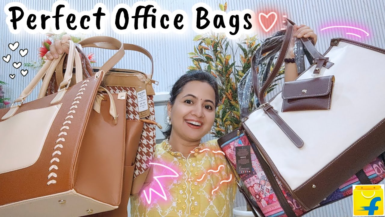 Premium Quality Bags Haul 💕 | Flipkart Tote Bags & office Bags Haul | Flipkart Haul | Neema's Talk