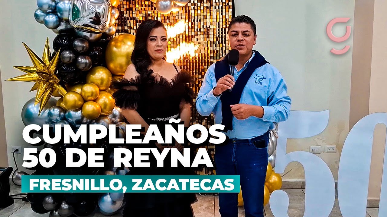Reyna celebra sus 50 años con una gran fiesta llena de glamour
