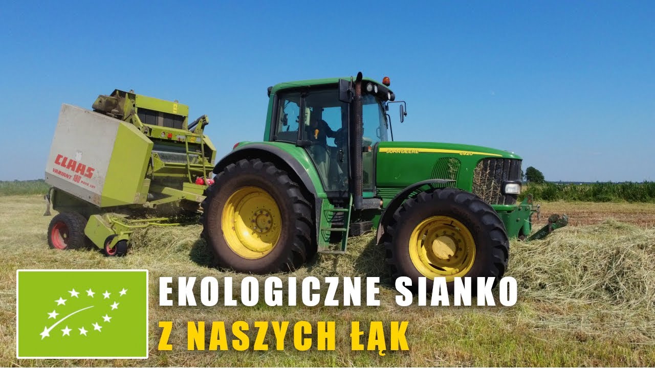 EKOLOGICZNE łąki z lotu ptaka | AWARIA prasy + pierdoły ;)