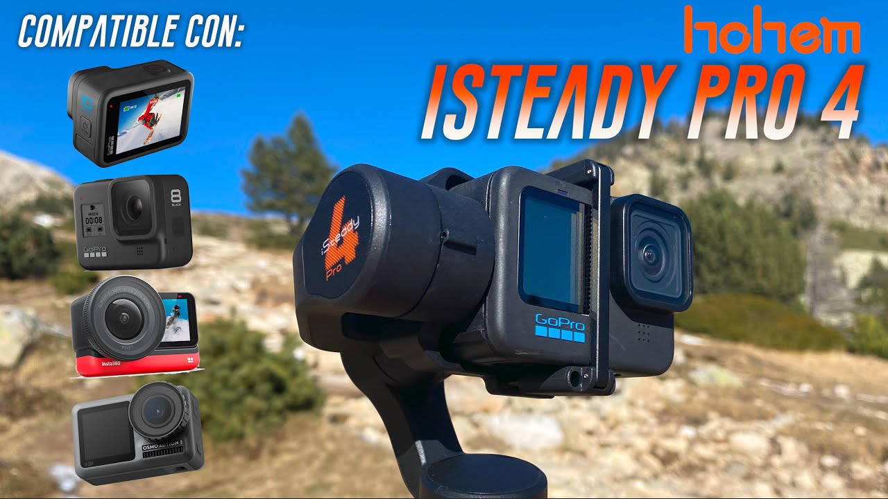 Estabilizador barato para GoPro HERO 9,10,11! HOHEM iSteady PRO 4