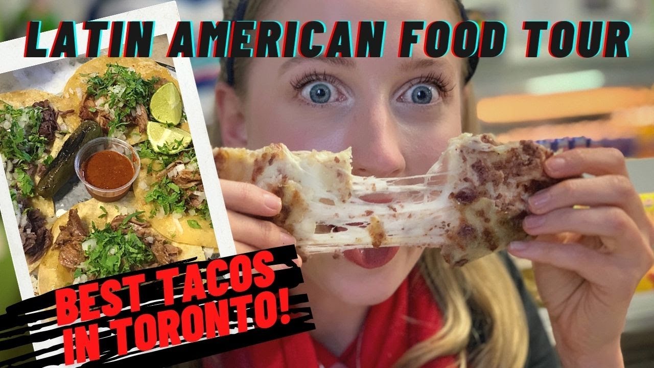 Taco PARADISE in Toronto! BEST South American food: Tacos, Ceviche, Tamales AND MORE!!