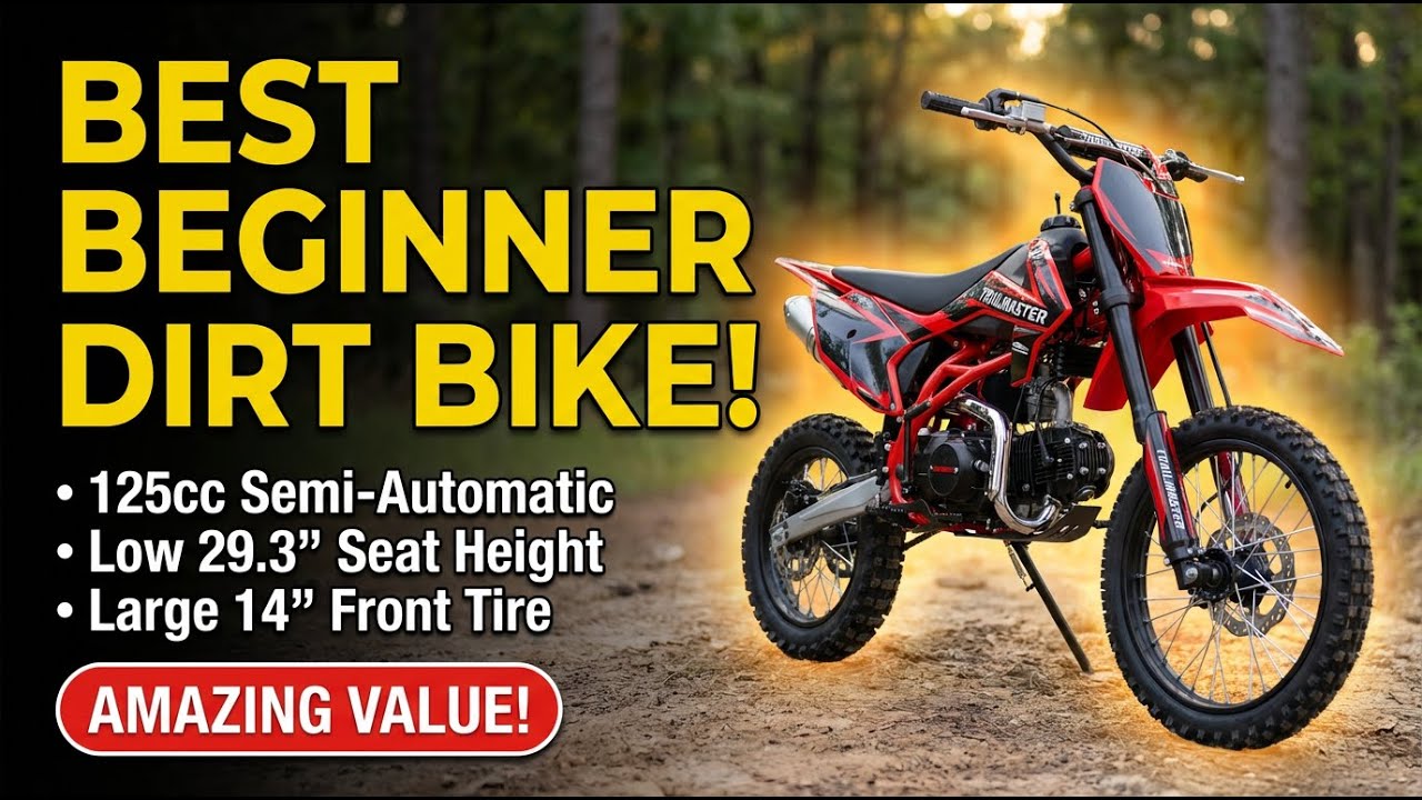 Trailmaster TM23 Review | 125cc Semi-Automatic Dirt Bike Overview