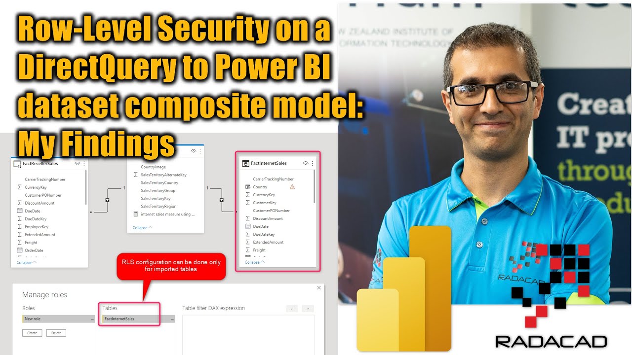 Безопасность на уровне строк в составной модели набора данных DirectQuery для Power BI. Мои выводы
