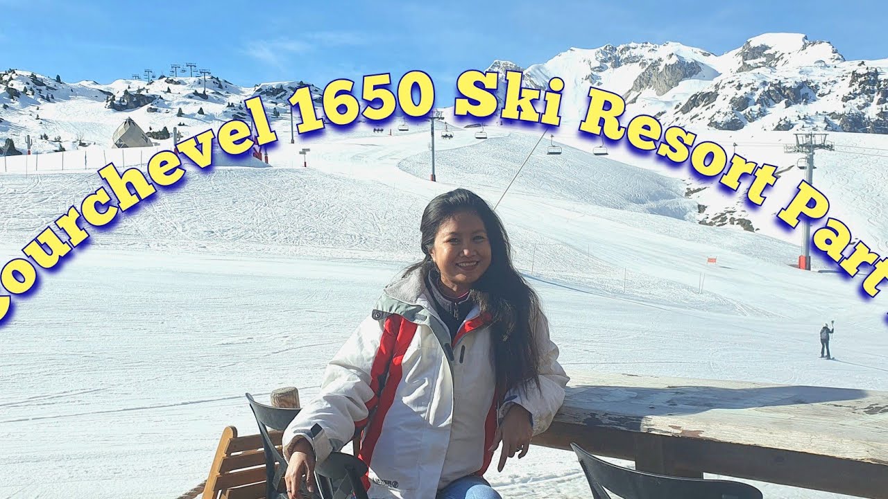 My first time at Courchevel 1650 Ski Resort Part 1 | France Vlog
